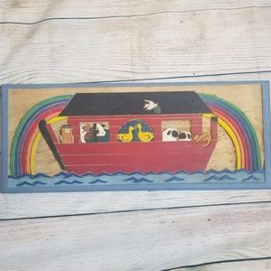 Noah's Ark wall plaque